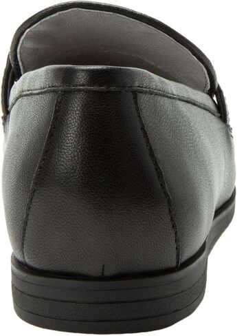 Alegria Women's Aliya Leather Loafer Flat Shoes with Horsebit Buckle in Saudi Arabia