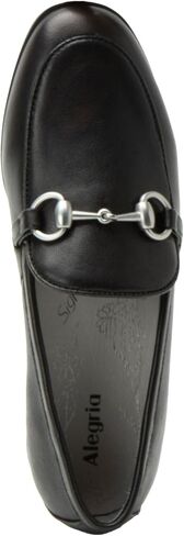 Alegria Women's Aliya Leather Loafer Flat Shoes with Horsebit Buckle in Saudi Arabia