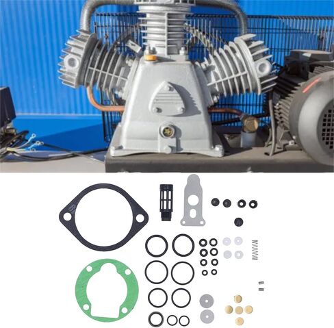 بديل جزء ضاغط الهواء ضاغط شيم حشية قطع الغيار 4500psi ماء متبرد اسطوانة واحدة PCP 30MPA أجزاء الهواء ارتفاع الضغط 12 فولت in Kuwait