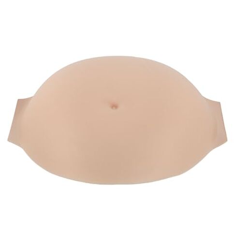 Dioche Fake Pregnant Belly, Sponge Belly Costume Memory Foam Artificial Belly Bump for Parties, Stages, Performances (3-4 Months) in Kuwait