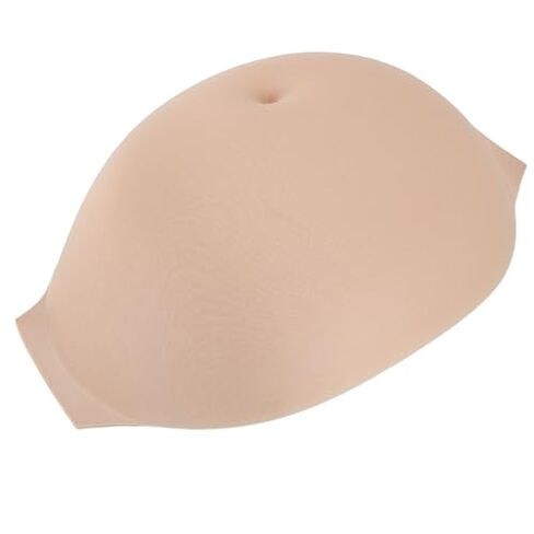 Dioche Fake Pregnant Belly, Sponge Belly Costume Memory Foam Artificial Belly Bump for Parties, Stages, Performances (3-4 Months) in Kuwait