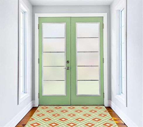 فيلم Window Film Privacy Film ، خصوصية ملصق النافذة ذاتية النافذة ، فنية غامضة للأشعة فوق البنفسجية لفيلم النافذة الزجاجية للحمام الزجاجي (60x200 سم) in Kuwait