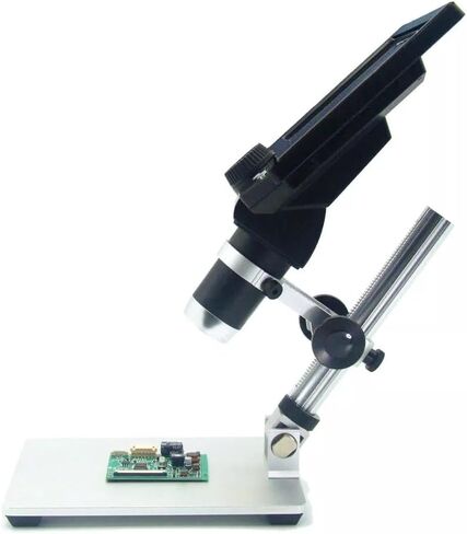 G1200 المجهر الرقمي 12 ميجابكسل 7 بوصة شاشة ملونة كبيرة كبيرة شاشة LCD قاعدة كبيرة 1-1200x تضخيم مستمر in Saudi Arabia
