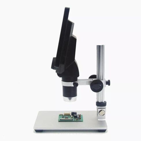 G1200 المجهر الرقمي 12 ميجابكسل 7 بوصة شاشة ملونة كبيرة كبيرة شاشة LCD قاعدة كبيرة 1-1200x تضخيم مستمر in Saudi Arabia