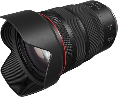 Canon RF 24-70mm f/2.8 L هو عدسة USM-تكبير قياسي مع استقرار الصور للأحداث ، الصور ، حفلات الزفاف والفيديو (3680C002) + بطاقة ذاكرة 64 جيجابايت in Kuwait
