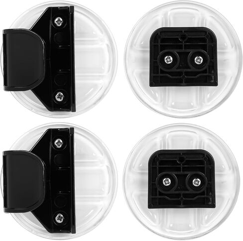 No Drill Retractable Baby Gates Parts, Large Size No Drilling Accessory for 120" 150" and 200" Miumoon Retractable Gate (Gray, Large) in Kuwait