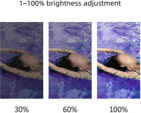 LED MINI LED LED LIGHT LIGHTING- ، مصباح ملء LED مقاوم للماء لـ Insta360 X5 مثالي للغوص والتصوير المائي in Kuwait