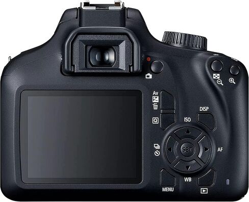 Canon EOS Rebel 4000D / T100 DSLR Camera with EF-S 18-55mm Lens + 2pc 64GB Memory Cards + Flash + Photo and Video Software & More (Renewed) in Saudi Arabia