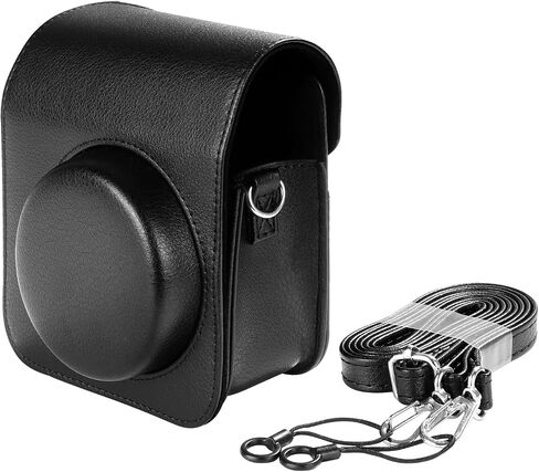 Camera Leather Protective Case Accessory with Removable Adjustable Shoulder Strap Compatible with Fujifilm Instax Mini 41 in Saudi Arabia