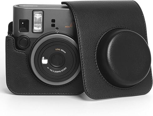 Camera Leather Protective Case Accessory with Removable Adjustable Shoulder Strap Compatible with Fujifilm Instax Mini 41 in Saudi Arabia