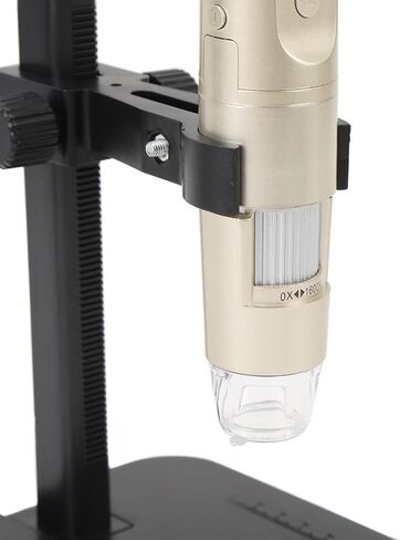 المجهر الرقمي المحمول المحمول المحمولة 0-1600x USB Digital Digital Microscope مع 8 مصابيح LED وموقف قابل للتعديل للكمبيوتر الشخصي in Kuwait