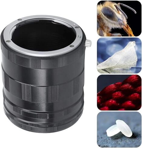 محول الكاميرا حلقة التمديد الماكرو أنبوب نيكون AI D7200 D7100 D7000 D5500 D5300 D5200 D5100 D3400 D3300 D3200 D3100 D90 DSLR in Kuwait