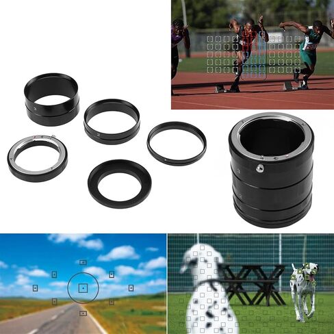 Macro Extension Tube Adapter Ring Tool for Nikon D7200 D7000 D5500 D5300 D5200 D5100 D3400 D3300 D3200 D310 in Kuwait