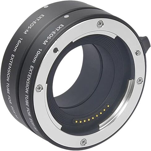 AF Auto Focus Macro Extension Tube Adapter Ring for Canon EF-M EOS M M2 M3 M5 M6 M10 M50 M100 M50 II in Kuwait