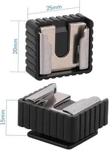 ARTIBETTER 4pcs Flash Light Clamp Holder Professional Camera Hot Shoe Adapter Socket Fittings Lamp Base Adapter in Saudi Arabia