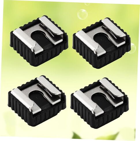 ARTIBETTER 4pcs Flash Light Clamp Holder Professional Camera Hot Shoe Adapter Socket Fittings Lamp Base Adapter in Saudi Arabia