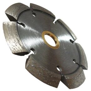 Laser Welded Crack Chaser Blade, 4-1/2' Diameter, 375' Segment Width, Metal with Diamond Grit Coating, 12 Teeth, 4.5' x 2.5', 0.03125' Thick in Saudi Arabia