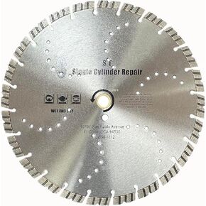Buy Single Cylinder Repair SCRNTS16 Diamond Blade (16") for Concrete Saw Compatible with Stihl TS800 and Compatible with Husqvarna K960-16", K970-16" in Saudi Arabia
