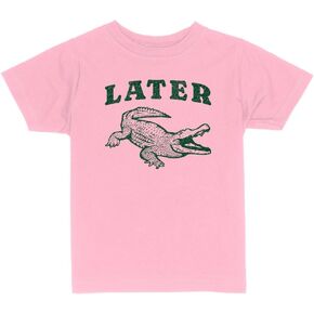 حزين في وقت لاحق التمساح Toddler Kids T-Shirt in Kuwait