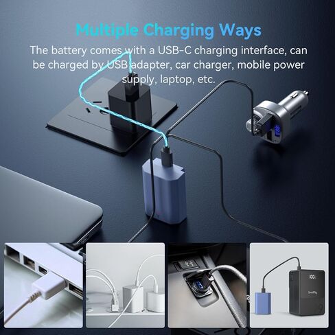 Smallrig 4-slot NP-FZ100 Chager و USB-C NP-FZ100 بطارية (حزمة واحدة) in Kuwait
