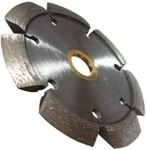 Laser Welded Crack Chaser Blade, 4-1/2' Diameter, 375' Segment Width, Metal with Diamond Grit Coating, 12 Teeth, 4.5' x 2.5', 0.03125' Thick in Saudi Arabia