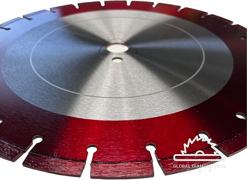 6 "x .100 Soff قطع شفرات الماس في وقت مبكر للخرسانة الخضراء ، وقطع الخرسانة الطازجة - 5 عبوة in Kuwait