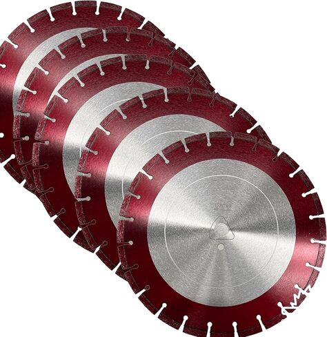 6 "x .100 Soff قطع شفرات الماس في وقت مبكر للخرسانة الخضراء ، وقطع الخرسانة الطازجة - 5 عبوة in Kuwait