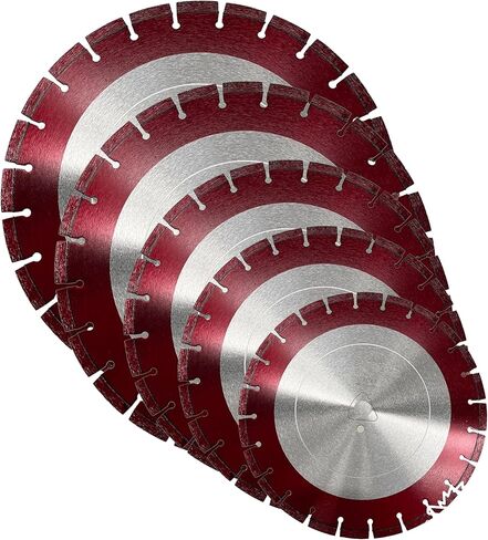 6 "x .100 Soff قطع شفرات الماس في وقت مبكر للخرسانة الخضراء ، وقطع الخرسانة الطازجة - 5 عبوة in Kuwait
