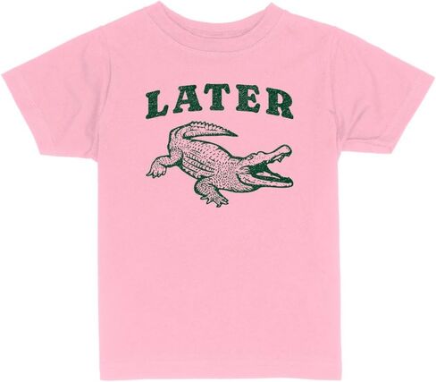 حزين في وقت لاحق التمساح Toddler Kids T-Shirt in Saudi Arabia