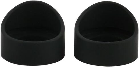 2pcs 28-36mm مختلفة من المطاط الناعم العيون العيون دروع أكواب العين حراس مناظير مجهر التلسكوب رؤية الرؤية الليلية (أسود) in Kuwait