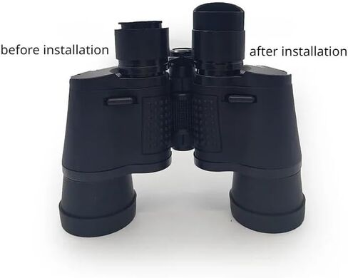 2pcs 28-36mm مختلفة من المطاط الناعم العيون العيون دروع أكواب العين حراس مناظير مجهر التلسكوب رؤية الرؤية الليلية (أسود) in Kuwait