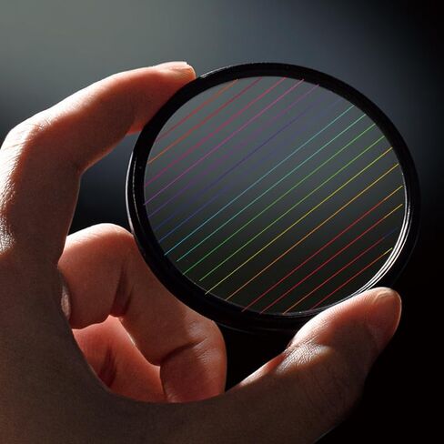 PUYI 55m White Starburst Flare Filter, Transparent Clear FX Effect Filter for DSLR & Mirrorless Cameras, Creative Photography Accessory in Saudi Arabia