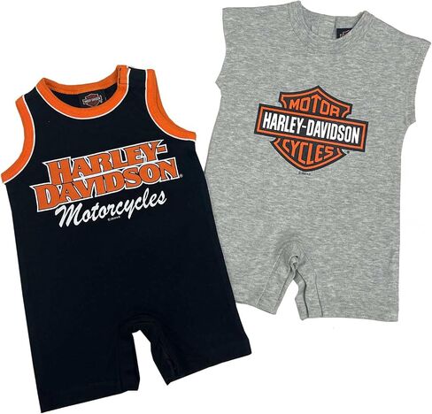 Harley-Davidson Baby Boys 'الرضع المكون من 2 قطعة. in Saudi Arabia