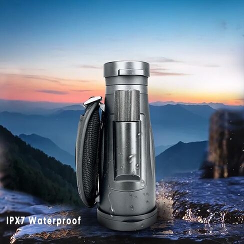 12x50 HD التلسكوب أحادي العين مع BAK4 PRISM & FMC ، العدسة ذات المجال الواسع 24 ملم مع عزل مائي من IPX7 المصنفة من النيتروجين ، مناسبة لمشاهدة الطيور المشي لمسافات طويلة المشي لمسافات طويلة in Kuwait