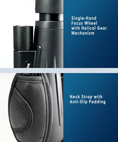 12x50 HD التلسكوب أحادي العين مع BAK4 PRISM & FMC ، العدسة ذات المجال الواسع 24 ملم مع عزل مائي من IPX7 المصنفة من النيتروجين ، مناسبة لمشاهدة الطيور المشي لمسافات طويلة المشي لمسافات طويلة in Kuwait