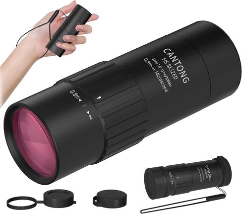 Mini Monoculars 8x التكبير 32 مم عدسة البصريات متعددة المغلفة يدوي التركيز تلسكوب مضغوط in Saudi Arabia
