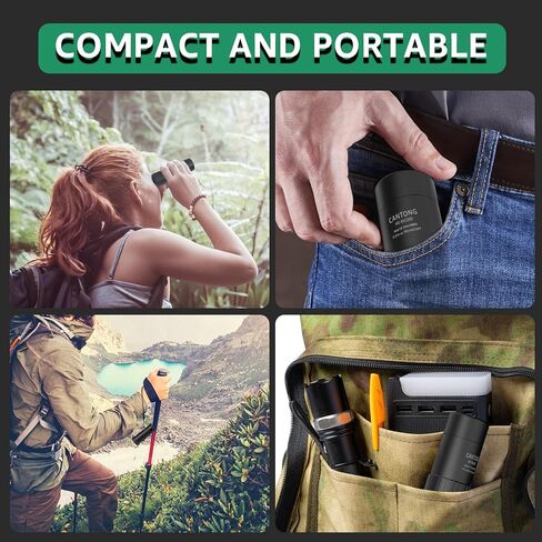 Mini Monoculars 8x التكبير 32 مم عدسة البصريات متعددة المغلفة يدوي التركيز تلسكوب مضغوط in Saudi Arabia