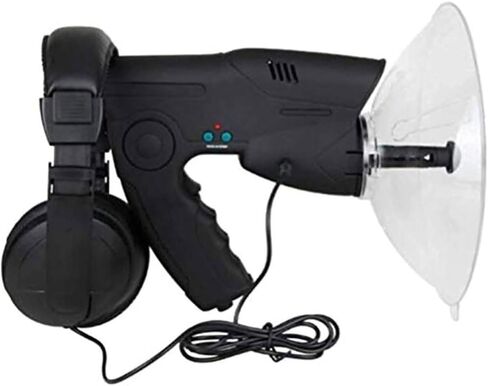 Long Distance Bird Watching Instrument Portable Listening Device ABS Parabolic Microphone Suitable for Adults and Children in Saudi Arabia