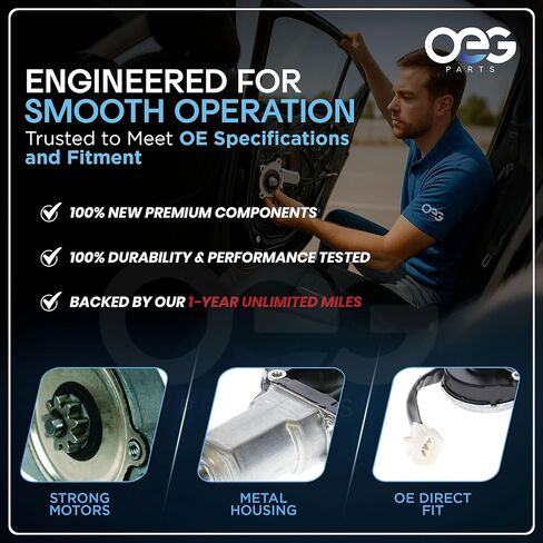 محرك رفع نافذة أمامي يسار جديد متوافق مع دودج تشالنجر 2008 2009 2010 2011 2012 2013 2014 2015 2016 2017 68043883AA, 742-946, 42-475, 742946, 742946, 42475 in Kuwait