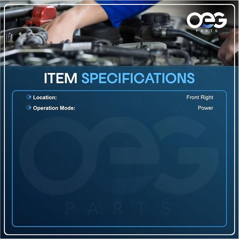 محرك رفع نافذة أمامي يسار جديد متوافق مع دودج تشالنجر 2008 2009 2010 2011 2012 2013 2014 2015 2016 2017 68043883AA, 742-946, 42-475, 742946, 742946, 42475 in Kuwait