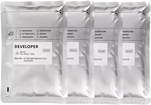 D2320 Development Powder 500G 1 قطعة متوافقة مع D-2320 182 211 212 242 166 163 للناسخ الياباني in Saudi Arabia