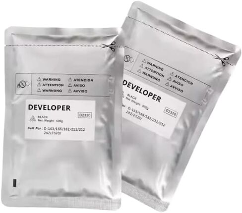 D2320 Development Powder 500G 1 قطعة متوافقة مع D-2320 182 211 212 242 166 163 للناسخ الياباني in Saudi Arabia