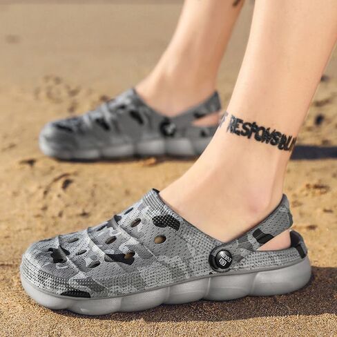 Unisex Garden Clogs Water Shoes Beach Shoes Slippers Sandals Non Slip Clogs Lightweight Comfortable Arch Support in Kuwait