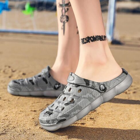 Unisex Garden Clogs Water Shoes Beach Shoes Slippers Sandals Non Slip Clogs Lightweight Comfortable Arch Support in Kuwait