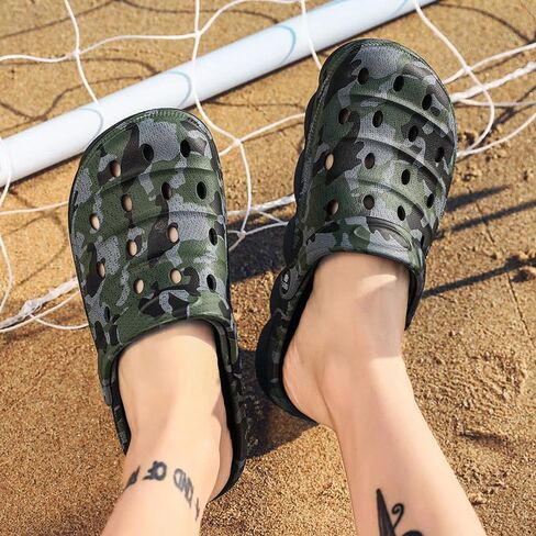 Unisex Garden Clogs Water Shoes Beach Shoes Slippers Sandals Non Slip Clogs Lightweight Comfortable Arch Support in Kuwait