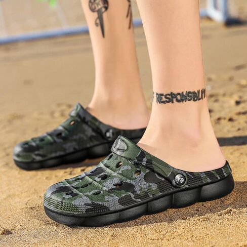 Unisex Garden Clogs Water Shoes Beach Shoes Slippers Sandals Non Slip Clogs Lightweight Comfortable Arch Support in Kuwait