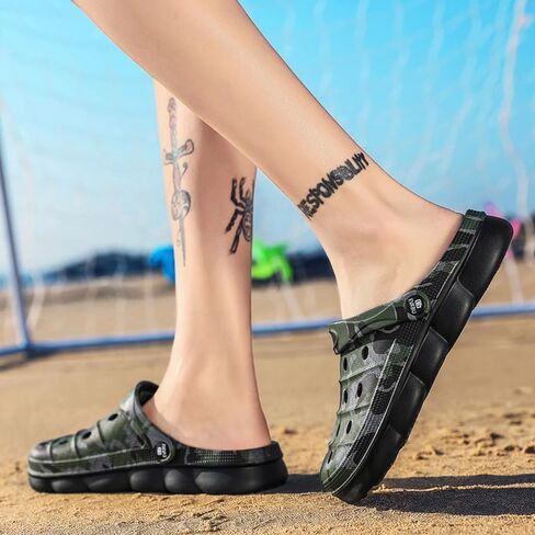 Unisex Garden Clogs Water Shoes Beach Shoes Slippers Sandals Non Slip Clogs Lightweight Comfortable Arch Support in Kuwait