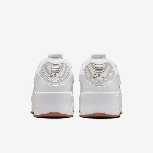 Nike Air Max 90 LV8 أحذية نسائية (FD4328-111 ، أبيض/ناعم/بلاتين الصبغة/الشراع) in Saudi Arabia