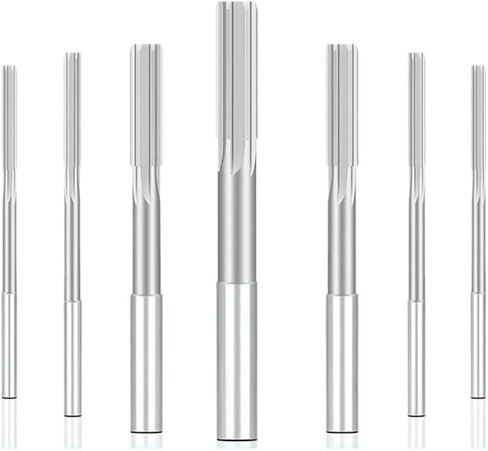 HSS Machine Reamer H8 1.0-12mm chucking Reamer Sraight Flute Reamer Common Round Round Milling Cutter Tool (H8 5.0mm) in Saudi Arabia