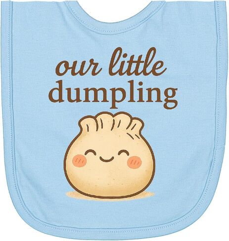 inktastic Cute Kawaii Dumpling Baby Outfit Newborn Bib in Saudi Arabia